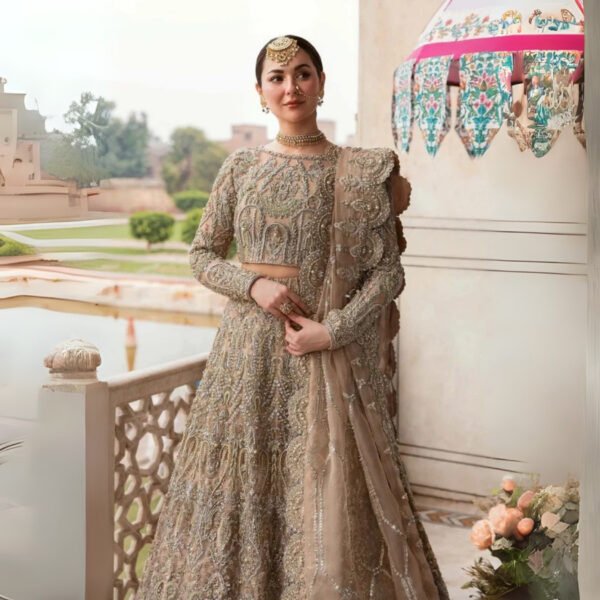 A Peach Reverie | Lehenga Choli