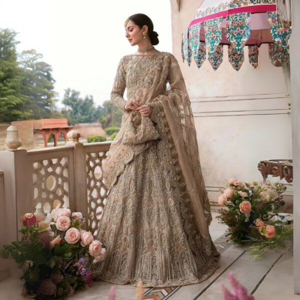 A Peach Reverie | Lehenga Choli - Image 3